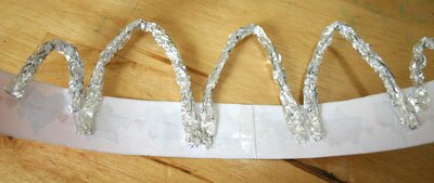 crown back foil strips